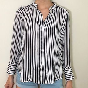 LOFT stripe blouse